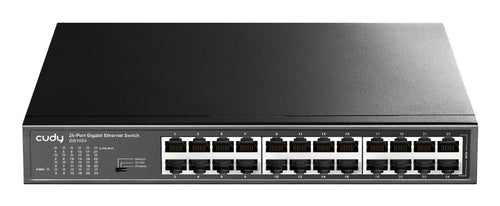 Cudy GS1024 network switch Unmanaged Gigabit Ethernet (10/100/1000) Black