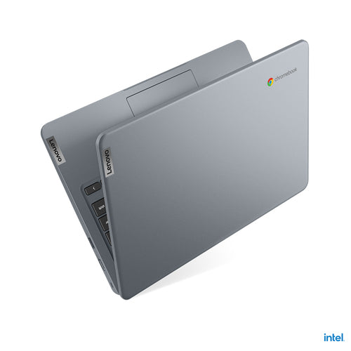 Lenovo 14e Chromebook Gen 3 Intel® N N200 35.6 cm (14") Touchscreen Full HD 8 GB LPDDR5-SDRAM 128 GB eMMC Wi-Fi 6E (802.11ax) ChromeOS Grey QWERTY US English