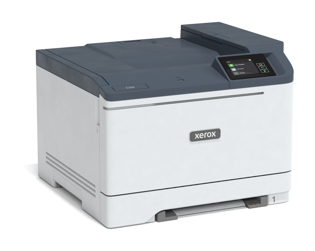 Xerox C320 A4 33ppm Wireless Duplex Printer PS3 PCL5e/6 2 Trays Total 251 Sheets