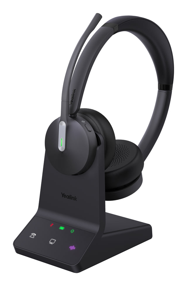 Yealink WH64 Dual UC Headset Wireless Head-band Office/Call center USB Type-C Bluetooth Black