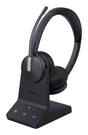 Yealink WH64 Dual UC Headset Wireless Head-band Office/Call center USB Type-C Bluetooth Black