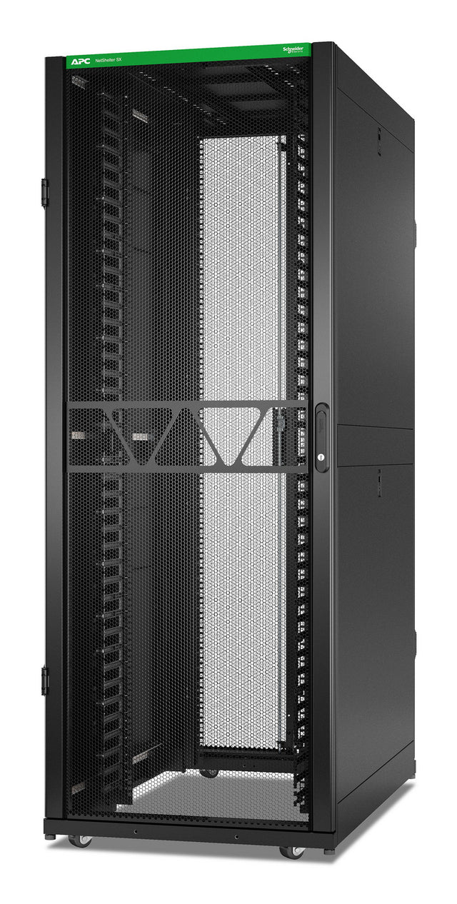 APC NetShelter SX, Networking Rack Enclosure, 42U, 1991H x 750W x 1200D mm, with Sides, Black