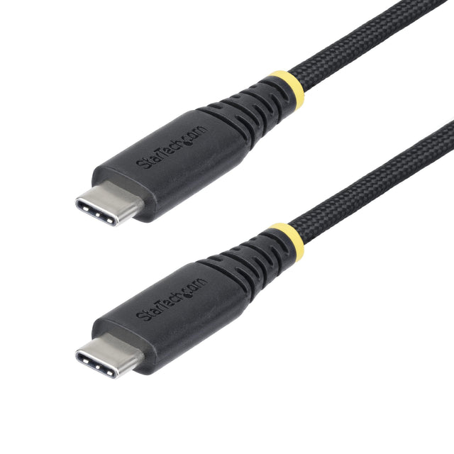 StarTech.com 3ft (91cm) USB-C Charging Cable, Durable and Ultra-Flexible, 240W (5A) PD EPR, USB 2.0 Laptop Charger Cable, USB-IF Certified, Rugged USB-C Charging Cord