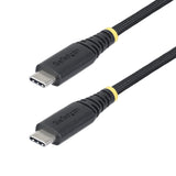 StarTech.com 6ft (1.8m) USB-C Charging Cable, Durable and Ultra-Flexible, 240W (5A) PD EPR, USB 2.0 Laptop Charger Cable, USB-IF Certified, Rugged USB-C Charging Cord