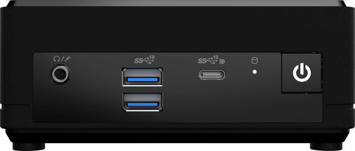 MSI Cubi N ADL Intel N100 Desktop PC, NUC, SFF, Mini Computer, HTPC, (4GB RAM, 128GB SSD, Windows 11 PRO), UHD Graphics/Type C/HDMI/DisplayPort/Dual LAN/WiFi 5/BT 5.1/VESA