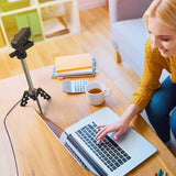 j5create JVCU100 USB™ HD Webcam with 360° Rotation, 1080p Video Capture Resolution, Black