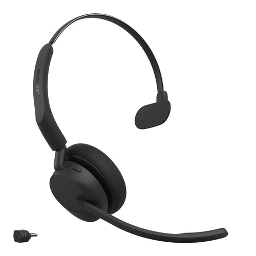 Jabra Evolve3 45 UC - USB-C with Dongle - Mono (Charging Stand)