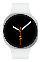 Samsung Galaxy Watch8 3.81 cm (1.5") AMOLED 44 mm Digital 480 x 480 pixels Touchscreen Silver Wi-Fi GPS (satellite)