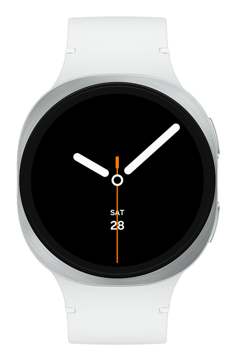 Samsung Galaxy Watch8 3.81 cm (1.5") AMOLED 44 mm Digital 480 x 480 pixels Touchscreen Silver Wi-Fi GPS (satellite)