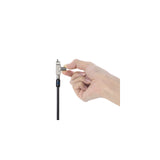 Kensington Slim N17 2.0 Keyed Dual Head Laptop Lock for Wedge-Shaped Slots - Supervisor Keyed