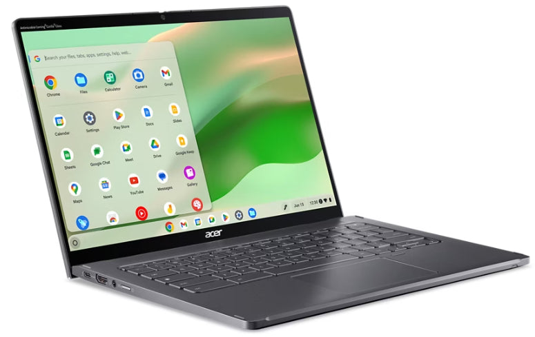 Acer Chromebook Enterprise Spin 714 CP714-2WN-320J Intel® Core™ i3 i3-1315U 35.6 cm (14") Touchscreen Full HD 8 GB LPDDR4x-SDRAM 256 GB SSD Wi-Fi 6E (802.11ax) ChromeOS Grey