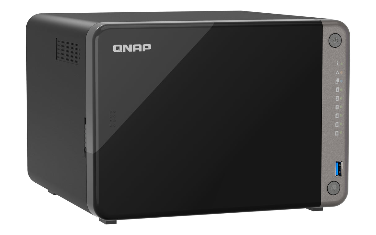 QNAP TS-AI642-8G NAS/storage server Tower ARM Cortex-A76 8 GB Black