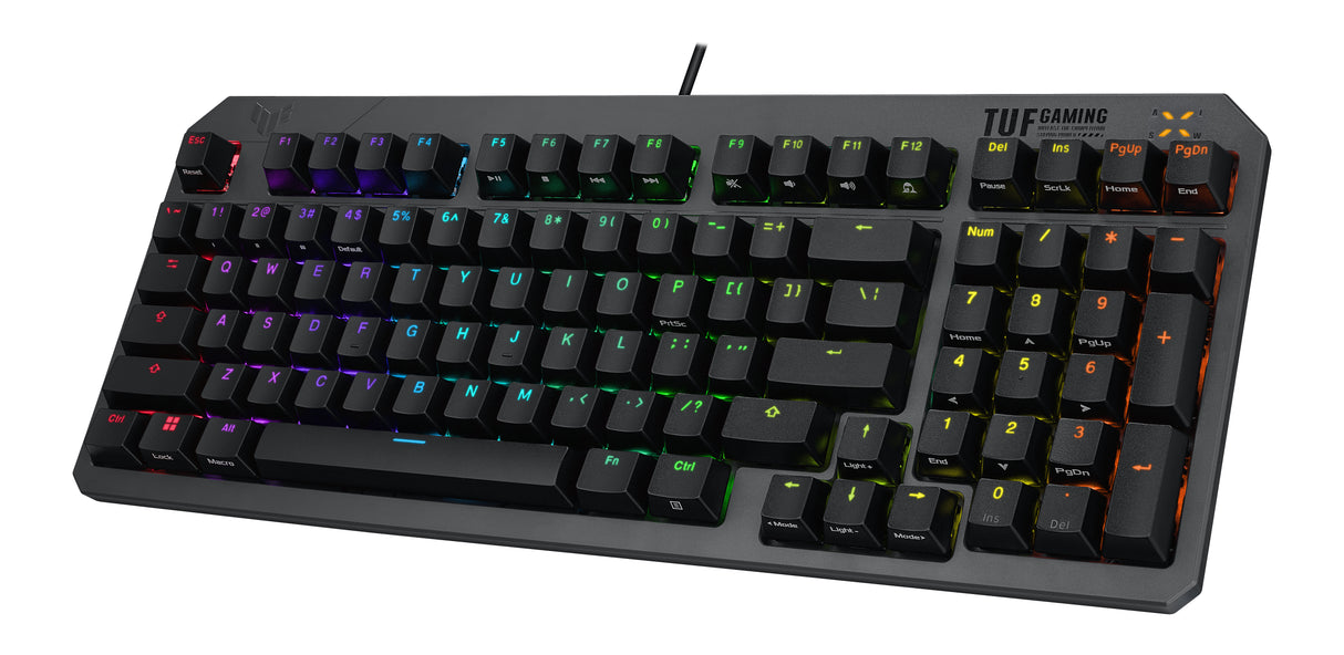 ASUS TUF Gaming K3 Gen II keyboard USB QWERTY Spanish Black