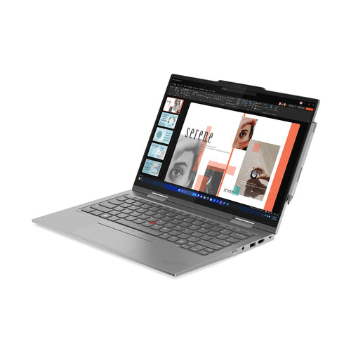 Lenovo ThinkPad X1 2-in-1 Gen 9 Intel Core Ultra 7 165U Hybrid (2-in-1) 35.6 cm (14") Touchscreen WUXGA 32 GB LPDDR5x-SDRAM 512 GB SSD Wi-Fi 6E (802.11ax) Windows 11 Pro Grey English