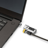 Kensington ClickSafe 3-in-1 Combination Laptop Lock – Master Coded