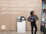 HP Color LaserJet Enterprise Flow LaserJet Enterprise Flow M776z Wireless Multifunction Color Printer, Copier, Scanner; Duplex