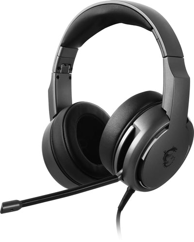 MSI IMMERSE GH40 ENC headphones/headset Wired Head-band Gaming Black