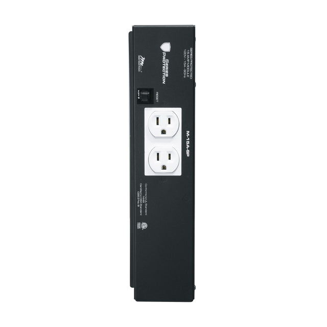 Middle Atlantic M-15A-SP power distribution unit (PDU) 2 AC outlet(s) Black, White