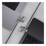 Targus HS5910GL cable lock Silver 2 m