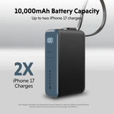 Targus HyperJuice Flex 10K 30W 5000 mAh Blue