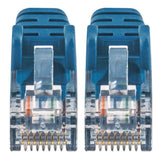 Intellinet IEC-C6A-BL-1-SLIM networking cable Blue 0.3 m Cat6 U/UTP (UTP)