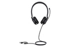 Yealink UH35 Dual UC USB-C/A Headset Wired Head-band Office/Call center USB Type-C / USB Type-A Black
