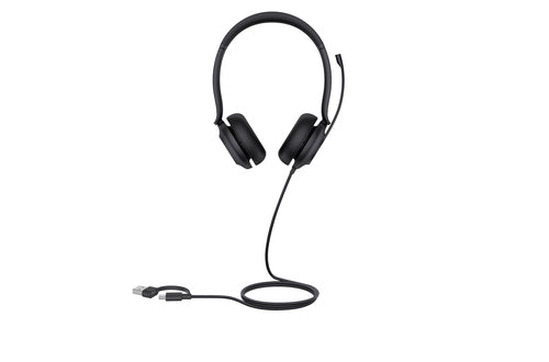 Yealink UH35 Dual UC USB-C/A Headset Wired Head-band Office/Call center USB Type-C / USB Type-A Black