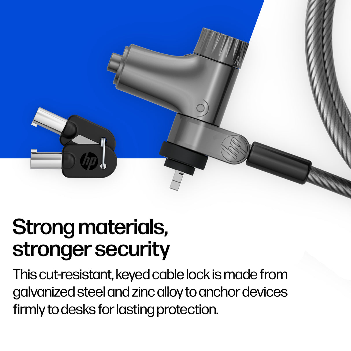 HP Universal Keyed Cable Lock
