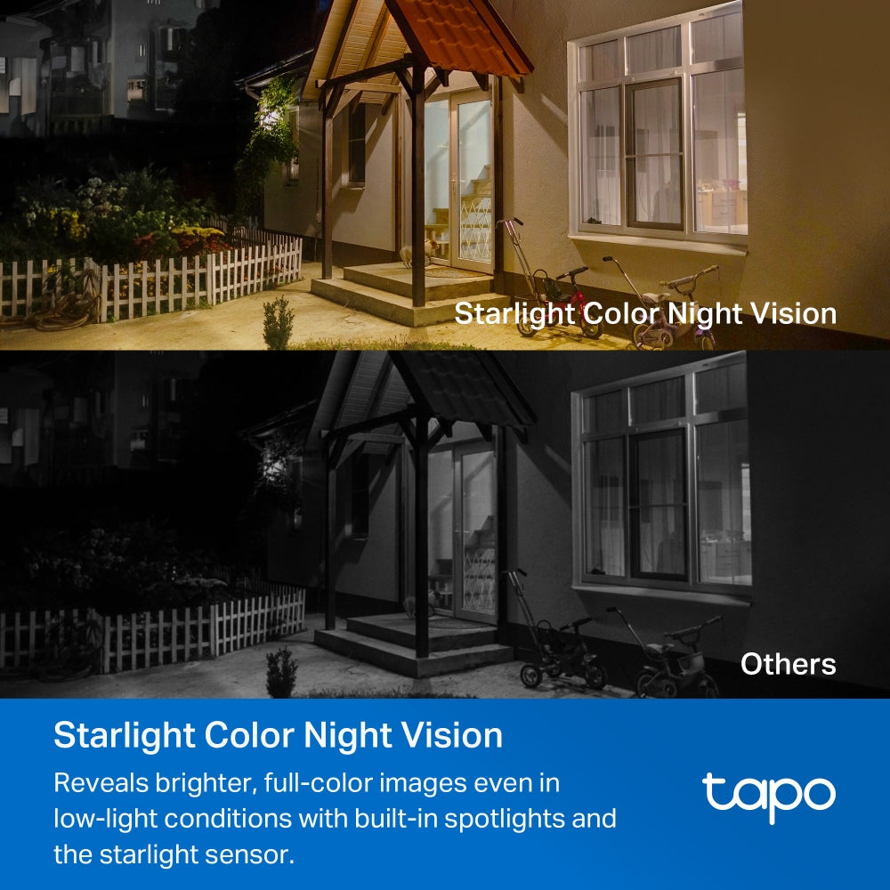 TP-Link Tapo Solar-Powered Security Camera Kit 1 × C460, 1 × A201