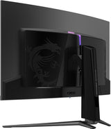 MSI MPG 321CURX QD-OLED computer monitor 80 cm (31.5") 3840 x 2160 pixels 4K Ultra HD Black