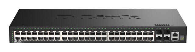 D-Link 52-Port Gigabit Stackable Smart Managed Switch with 4 x 10G SFP+ Ports