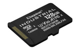 Kingston Technology 128GB microSDXC Industrial C10 A1 pSLC Card + SD Adapter