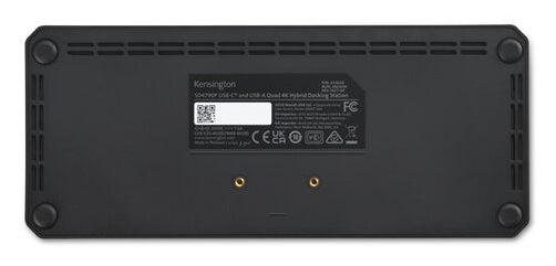 Kensington SD4790P EQ USB-C and USB-A 10Gbps Quad 4K Hybrid Dock - 100W PD - DP & HDMI - Windows/macOS/Chrome