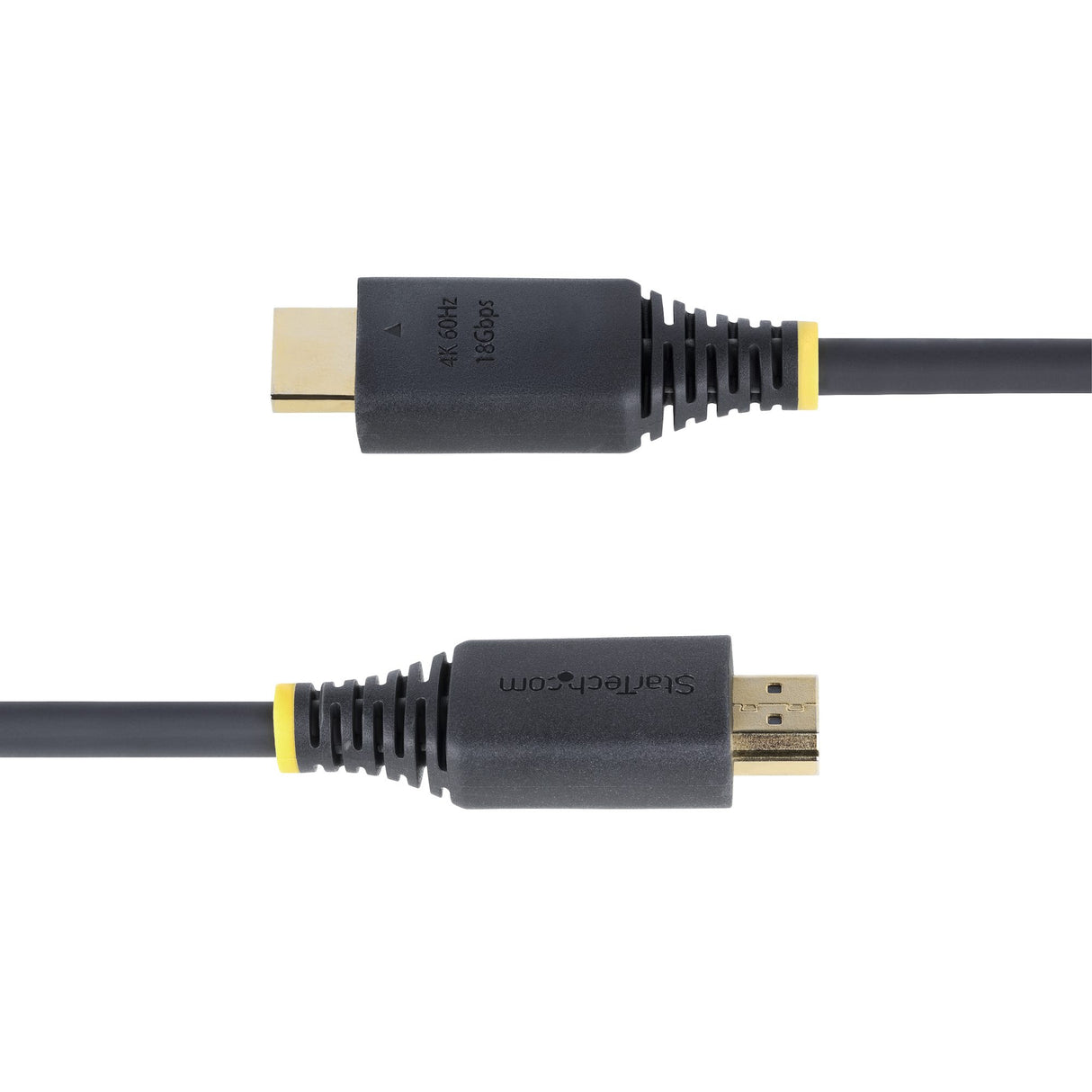 StarTech.com 1ft (30cm) High Speed HDMI Cable, 4K 60Hz/1440p 144Hz, HDR10/HDCP 2.2/ARC, 18Gbps, UHD HDMI 2.0 Cord for TV/Monitor/Display, TPE Jacket