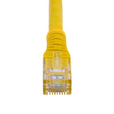 StarTech.com 10ft CAT6 Ethernet Cable - Yellow CAT 6 Gigabit Ethernet Wire -250MHz 100W PoE RJ45 UTP Molded Network/Patch Cord w/Strain Relief/ Individually Tested
