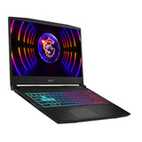 MSI Katana 15 B12VFK-1217CA Intel® Core™ i7 i7-12650H Laptop 39.6 cm (15.6") Full HD 16 GB DDR5-SDRAM 512 GB SSD NVIDIA GeForce RTX 4060 Wi-Fi 6 (802.11ax) Windows 11 Home Black