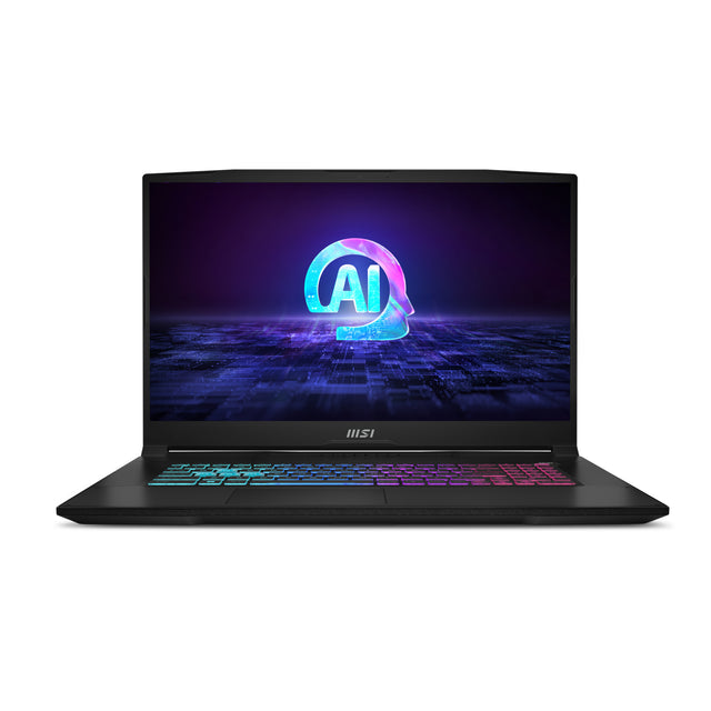 MSI Cyborg A17 AI B2HWFKG-046US AMD Ryzen™ 9 270 Laptop 43.9 cm (17.3") Full HD 16 GB DDR5-SDRAM 1 TB SSD NVIDIA® GeForce RTX™ 5060 Laptop GPU Wi-Fi 6E (802.11ax) Windows 11 Home Black