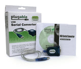 Plugable Technologies USB to Serial Adapter Compatible with Windows, Mac, Linux (RS-232/DB9 DTE Male Connector, Prolific PL2303GT Chipset)