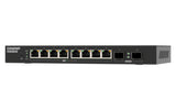 QNAP QSW-L2110-2S8T network switch Managed Desktop Black