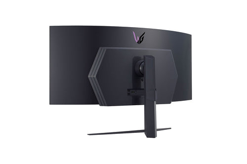 LG 45GR95QE-B computer monitor 113 cm (44.5") 3440 x 1440 pixels Wide Quad HD OLED Black