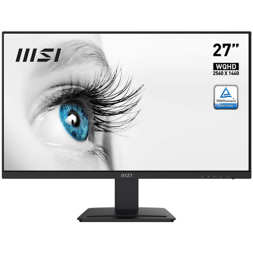 MSI Pro MP273QV computer monitor 68.6 cm (27") 2560 x 1440 pixels Wide Quad HD LED Black