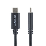 StarTech.com 3ft (1m) USB-C Charging Cable, Charge & Sync, 60W (3A) PD, USB 2.0 Laptop Charger Cable, USB-IF Certified - USB C Charging Cord