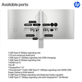 HP EliteStudio 8 All-in-One G1i AI PC Wolf Pro Security Edition Intel Core Ultra 5 235 60.5 cm (23.8") 1920 x 1080 pixels Touchscreen All-in-One PC 16 GB DDR5-SDRAM 512 GB SSD Windows 11 Pro Wi-Fi 7 (802.11be) Silver