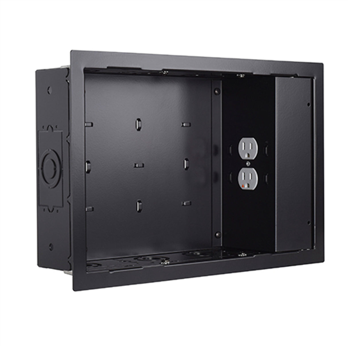 Chief Proximity® In-wall Storage Box with 2 Receptacle Filter & Surge-PAC525FBP2