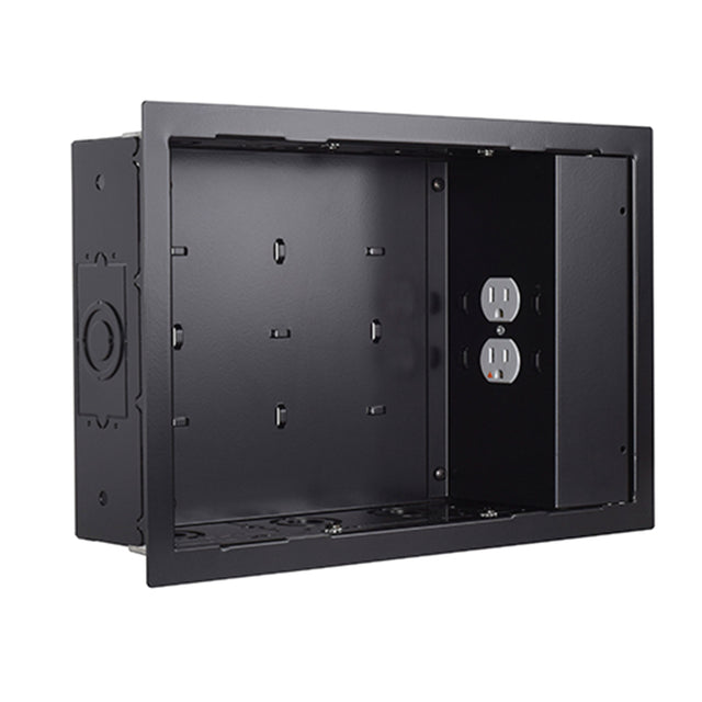 Chief Proximity® In-wall Storage Box with 2 Receptacle Filter & Surge-PAC525FBP2