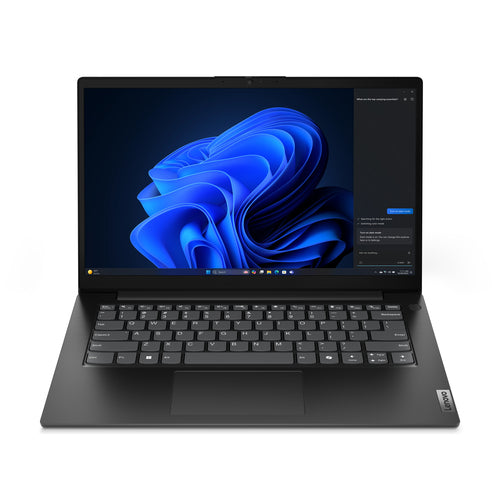 Lenovo V14 G5 IRL Intel Core 5 210H Laptop 35.6 cm (14") Full HD 8 GB DDR5-SDRAM 256 GB SSD Wi-Fi 6 (802.11ax) Windows 11 Pro Black English