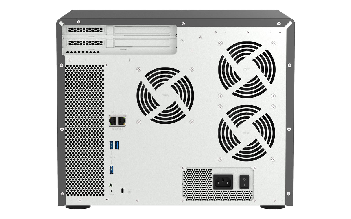 QNAP TS-1655 NAS Tower Intel Atom® C5125 8 GB DDR4 0 TB QNAP Turbo System Black