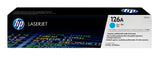 HP 126A Cyan Original LaserJet Toner Cartridge