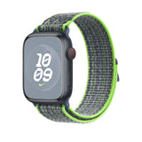 Apple MTL03AM/A smart wearable accessory Band Blue, Green Nylon