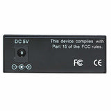 Intellinet Fast Ethernet Media Converter, 10/100Base-Tx to 100Base-Fx (SC) Multi-Mode, 2 km (1.24 mi)